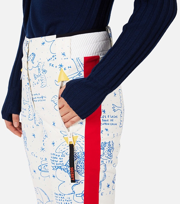 CASTELBAJAC ��ǥ����� ������ �ѥ�� RLOWP18 W JCC SUBLIM PANT A13 SNOW ANGELS ARTIC PRINT