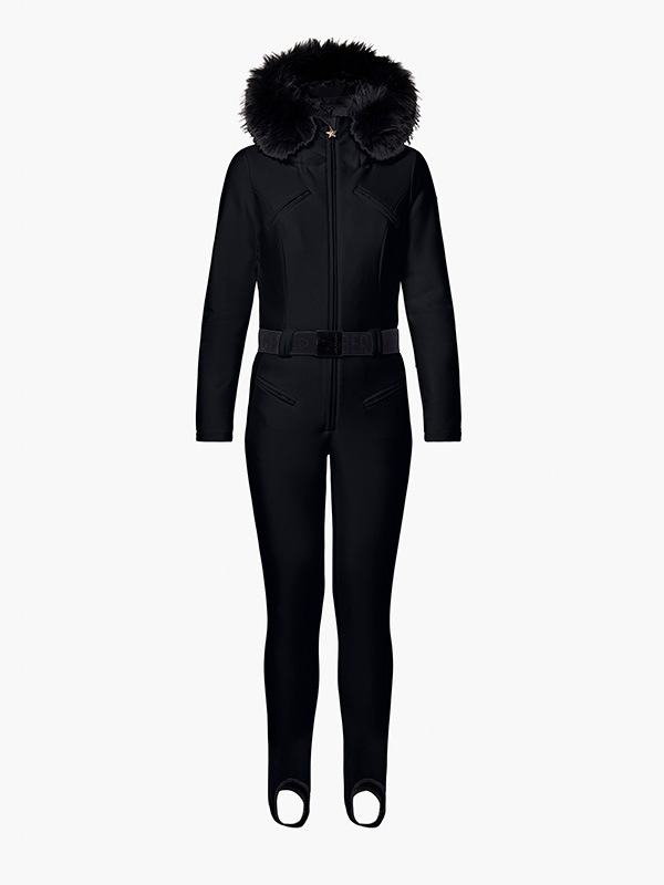 GOLDBERGH ������ɥС��� ��ǥ����� ������ ���ԡ��� GLISSER ski suit FAUX BORDER GB02691254 9000/black