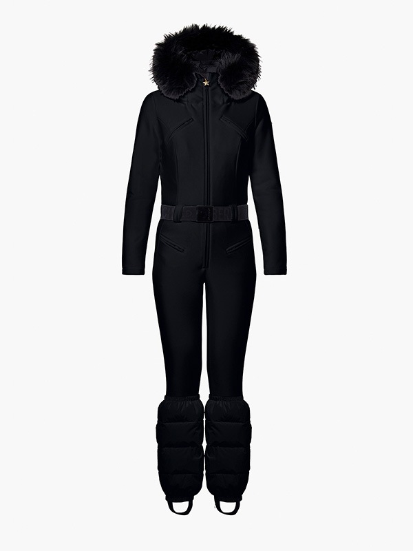 GOLDBERGH ������ɥС��� ��ǥ����� ������ ���ԡ��� GLISSER ski suit FAUX BORDER GB02691254 9000/black