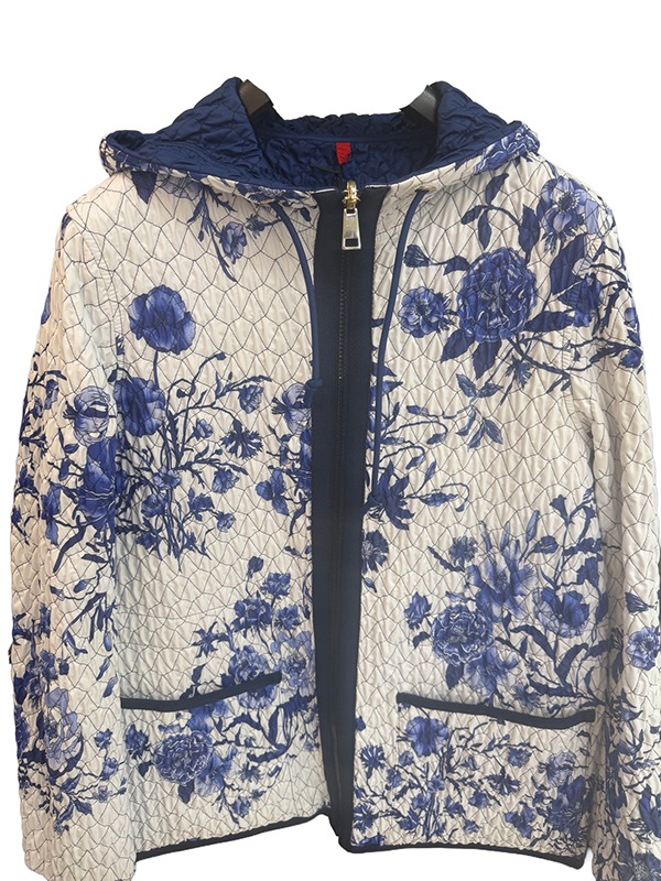 LANDI ���ǥ� ��ǥ����� ���㥱�å� T+605ROV BOTAN-TS QUILTED REVERS SAHARIANA 703
