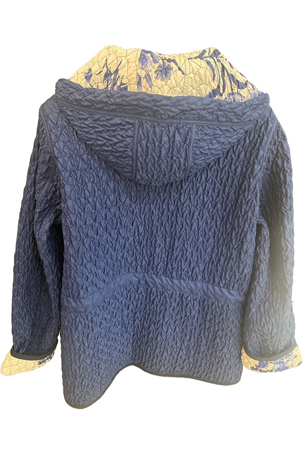 LANDI ���ǥ� ��ǥ����� ���㥱�å� T+605ROV BOTAN-TS QUILTED REVERS SAHARIANA 703