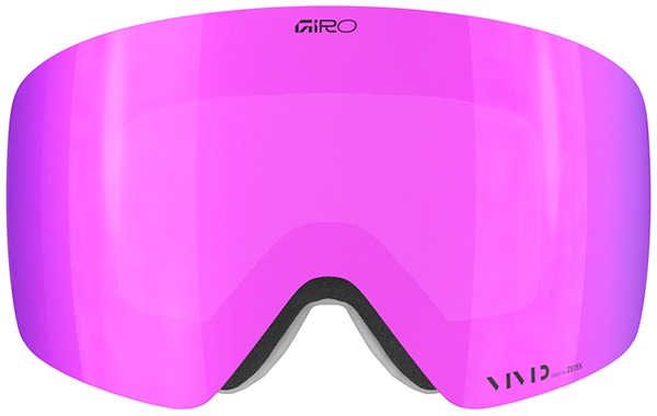 GIRO  ǥ   L/GOGGLE CONTOUR RS (ASIAN FIT) ե졼५顼 BLACK CRYSTALS 󥺥顼 Vivid Pink/Vivid Infrared