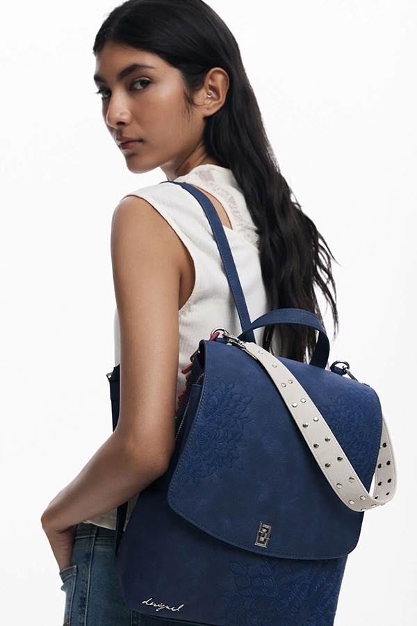 ��SALE 50%��DESIGUAL �ǥ������� �Хå��ѥå� ��ǥ����� 25WAKP34 BACK_SIERRA SUMYMINISTRGHT BLUE 5031