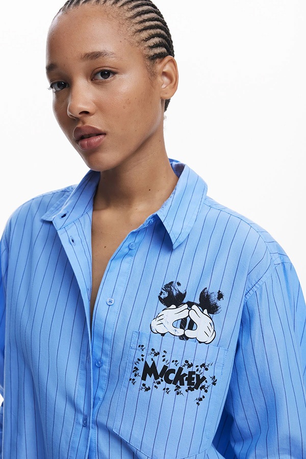 ��SALE 50%��DESIGUAL �ǥ������� ����� ��ǥ����� 25WWCW19 CAM_MICKYSTRIPES 5055