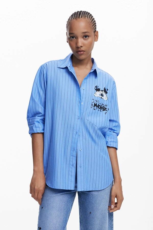 ��SALE 50%��DESIGUAL �ǥ������� ����� ��ǥ����� 25WWCW19 CAM_MICKYSTRIPES 5055