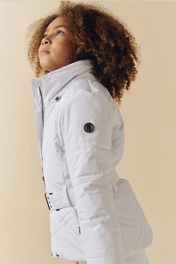 POIVRE BRANC �����륺 ������ ���㥱�å� W24-1003-JRGL 2410033A 1 WHITE 12-16������