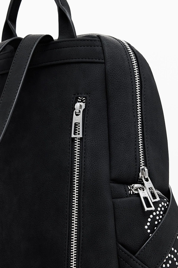 ��SALE 50%��DESIGUAL �ǥ������� �Хå��ѥå� ��ǥ����� 25WAKP35 BACK_POKER FACE CHESTER MINI BLACK 2000