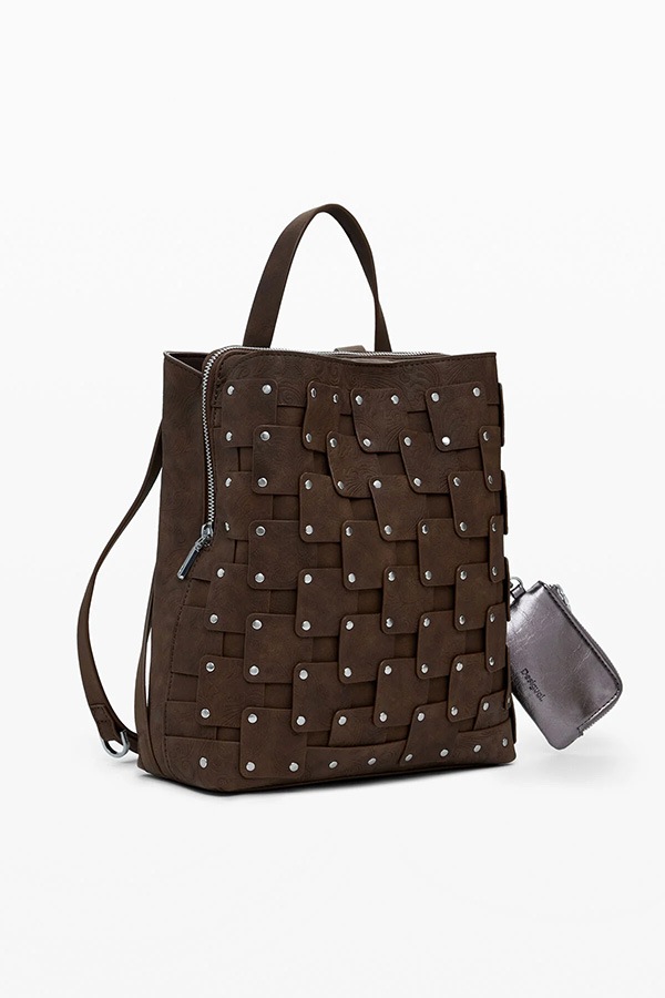 ��SALE 50%��DESIGUAL �ǥ������� �Хå��ѥå� ��ǥ����� 25WAKP39 BACK_NEW PATCH 1 CHOCO SUMY 6009