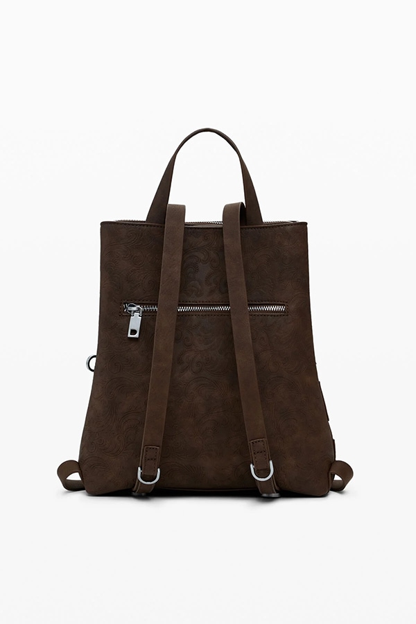 ��SALE 50%��DESIGUAL �ǥ������� �Хå��ѥå� ��ǥ����� 25WAKP39 BACK_NEW PATCH 1 CHOCO SUMY 6009