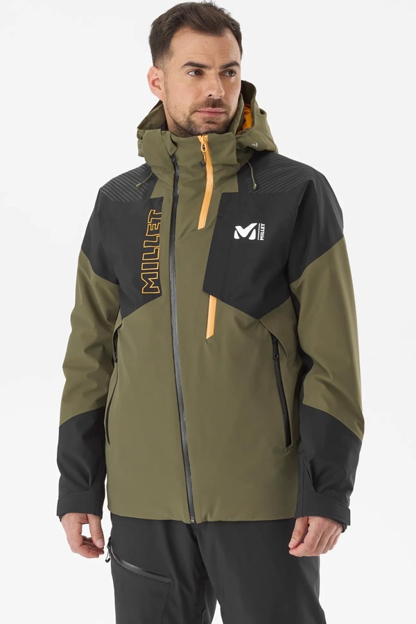 MILLET  㥱å MIV9214 SNOWBASIN JKT M 9670 IVY/NOIR