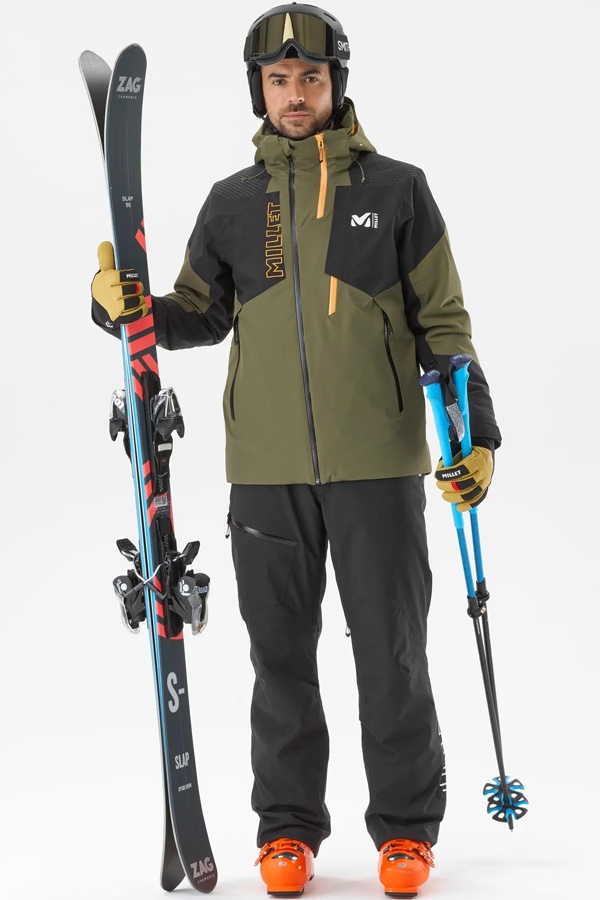 MILLET  㥱å MIV9214 SNOWBASIN JKT M 9670 IVY/NOIR