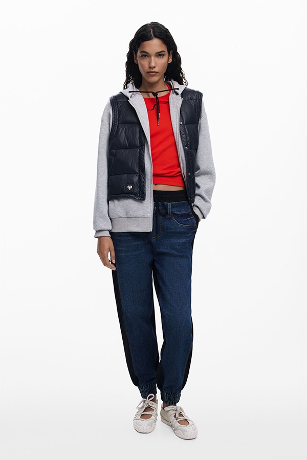 ��SALE 40%��DESIGUAL �ǥ������� �ѥ�� ��ǥ����� 25WWDD08 DENIM_KIMY 5008