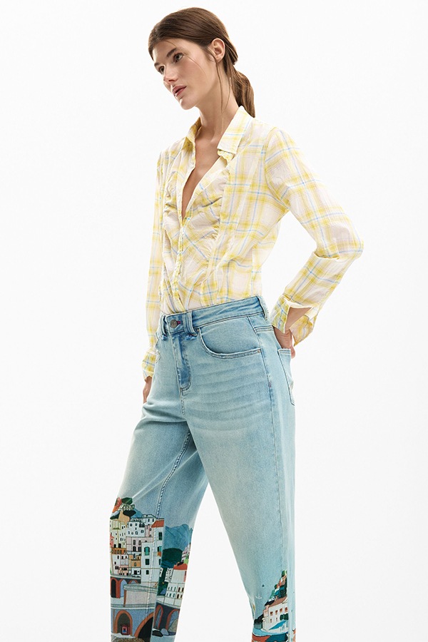 DESIGUAL �ǥ������� ��ǥ����� �ѥ�� 26SWDD01 DENIM_AMALFI 5053