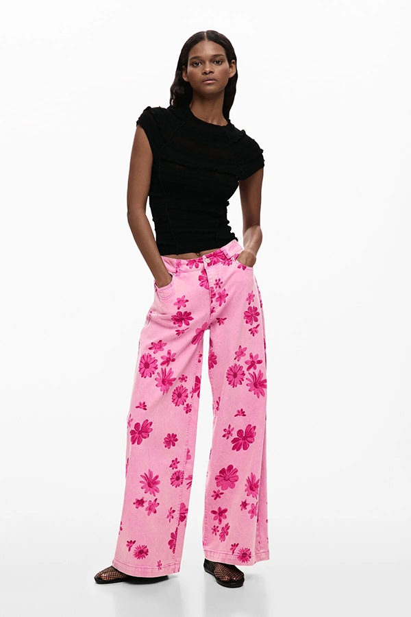 DESIGUAL �ǥ������� ��ǥ����� �ѥ�� 26SWDD07 DENIM_PICHI 3067