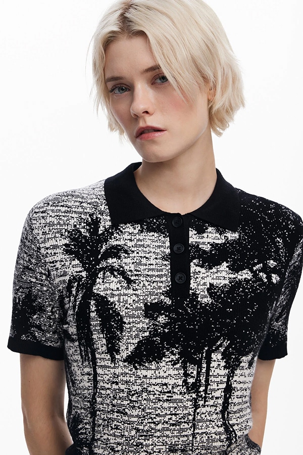 デジグアル SALE 50%】DESIGUAL デシグアル カットソー レディース 25SWTK49
