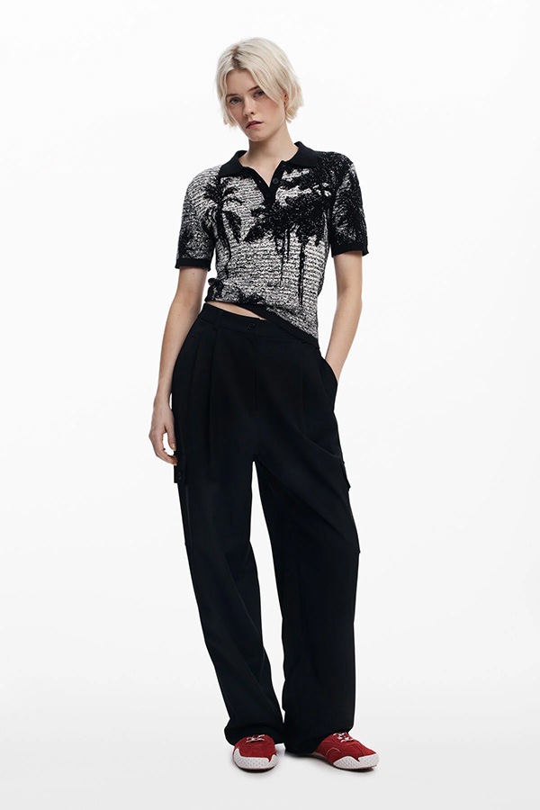 デジグアル SALE 50%】DESIGUAL デシグアル カットソー レディース 25SWTK49