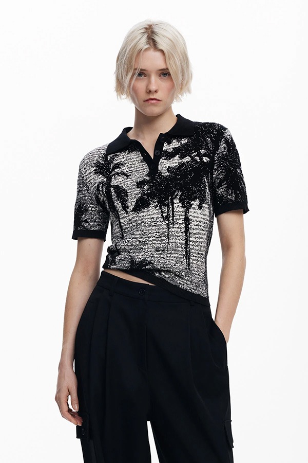 デジグアル SALE 50%】DESIGUAL デシグアル カットソー レディース 25SWTK49