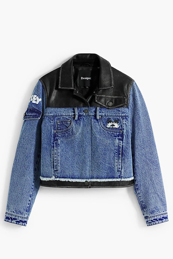 ��SALE 50%��DESIGUAL �ǥ������� ��ǥ����� ���㥱�å� 25WWED16 CHAQ_CONSTRAST_MICKEY 5053
