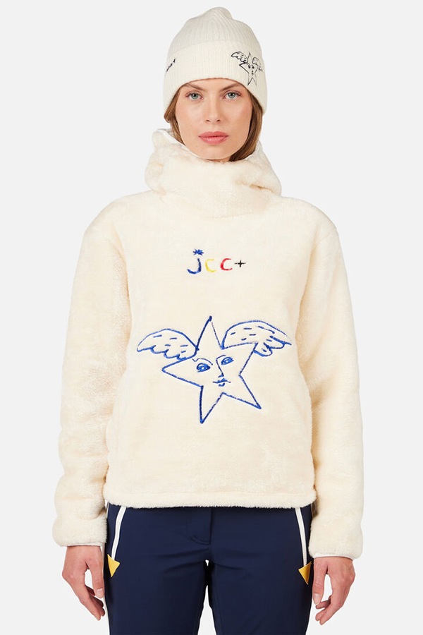 CASTELBAJAC ��ǥ����� ������ �ե꡼�� RLOWS01 W JCC VALDIZ FLEECE 120 ARTIC