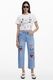 DESIGUAL �ǥ������� ��ǥ����� �ѥ�� 26SWDD16 DENIM_HERRY_MICKEY 5053
