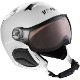KASK  إå CHROME PHOTO VISOR  SHE00060 286 WHITE/SILVER