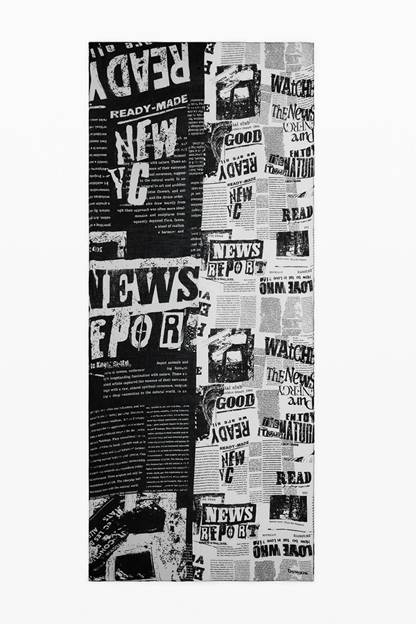 ��SALE 50%��DESIGUAL �ǥ������� �������� ��ǥ����� 25WAWA12 FOU_NEWSPAPER 2000