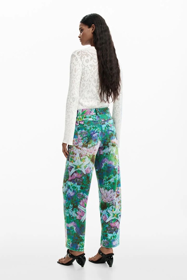 DESIGUAL �ǥ������� ��ǥ����� �ѥ�� 26SWDD17 DENIM_BEETLE 5053