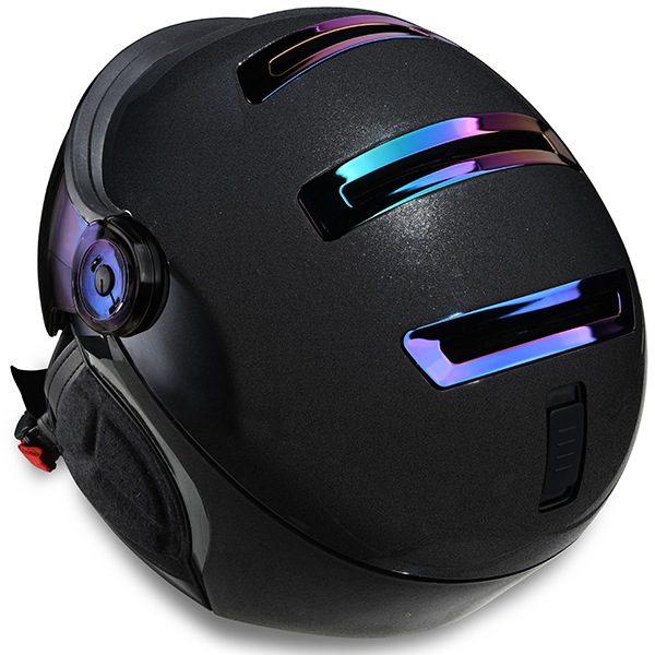 KASK  إå CHROME PHOTO VISOR  SHE00060 412 BLACK/RAINBOW