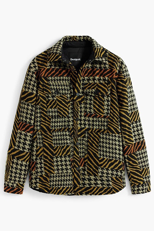 ��SALE 50%��DESIGUAL �ǥ������� ��ǥ����� ���㥱�å� 25WWEW03 CHAQ_HOUNDSTOOT_LACROIX 8019