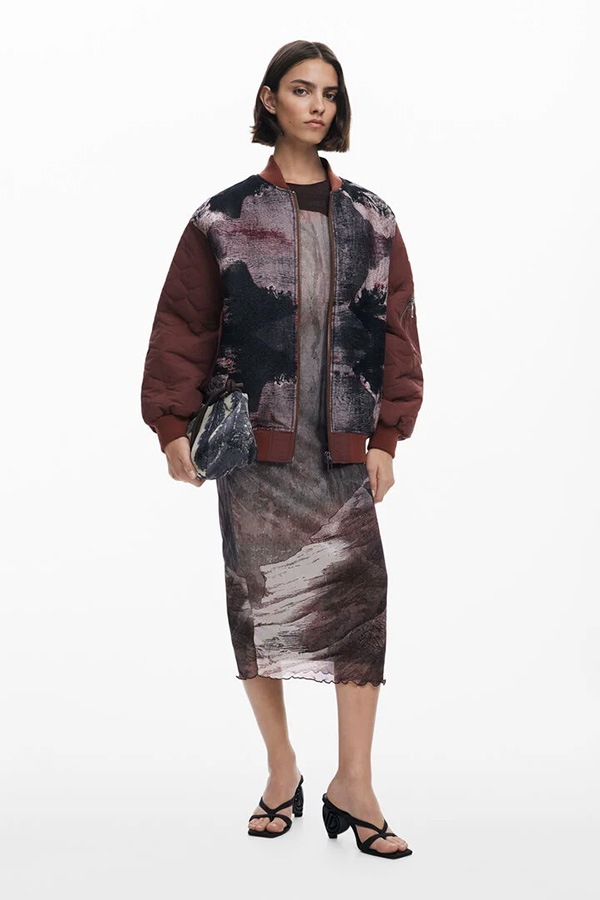 ��SALE 50%��DESIGUAL �ǥ������� ���㥱�å� ��ǥ����� 25WWEW04 CHAQ_KRIBATI_LACROIX 6044