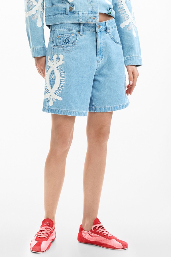 DESIGUAL �ǥ������� ��ǥ����� �ѥ�� 26SWDD45 DENIM_WAKANDA 5053