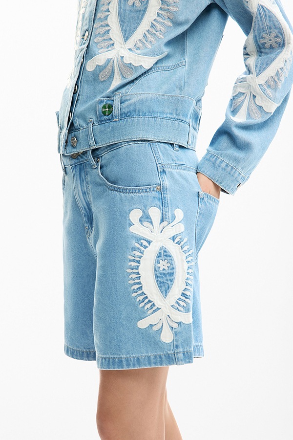 DESIGUAL �ǥ������� ��ǥ����� �ѥ�� 26SWDD45 DENIM_WAKANDA 5053