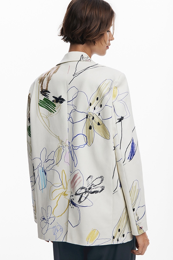 ��SALE 50%��DESIGUAL �ǥ������� ���㥱�å� ��ǥ����� 25WWEW21 BLAZER_ARTY 1001