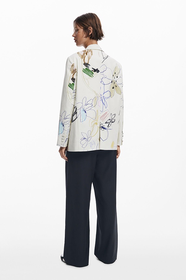 [デシグアル] ジャケット 21WWEWB42015 レディース S DESIGUAL デシグアル ジャケット レディース 25WWEW21 BLAZER_ARTY