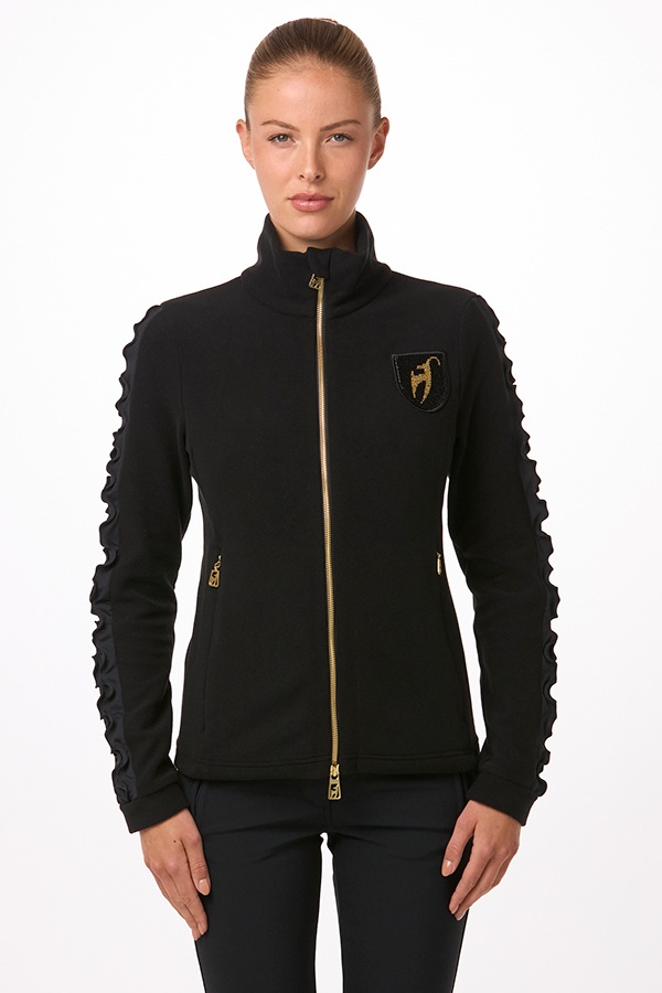 Toni Sailer �ȥˡ��������顼 ��ǥ����� ����������ʡ����㥱�å� 352419GP CARINNE GOLD PEARL Women Mid Layer 100 black