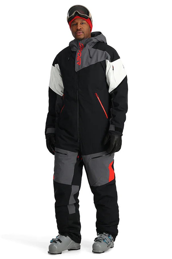 SPYDER ѥ  㥱å 38SA915302 UTILITY SNOWSUIT BLK