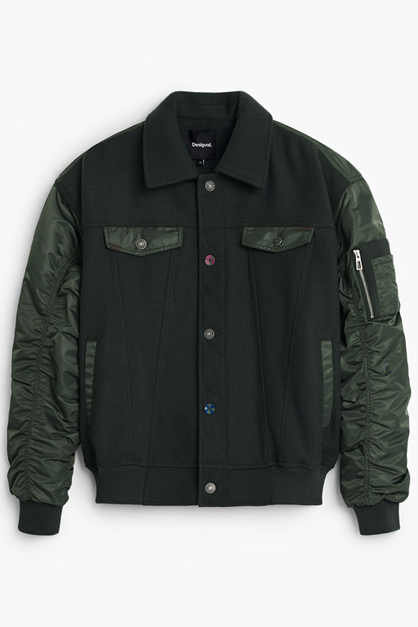 ��SALE 30%��DESIGUAL �ǥ������� ��� ���㥱�å� 26SMEW02 CHAQ_BOMBER PA���O 4003