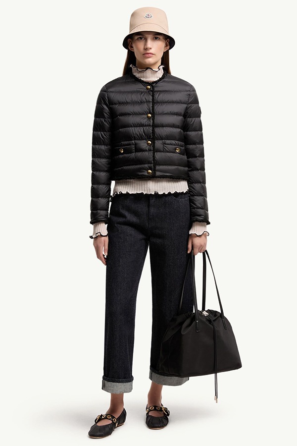 MONCLER ��󥯥졼�� ��ǥ����� ���㥱�å� 093-1A00104-597YF FLEURS JACKET 999
