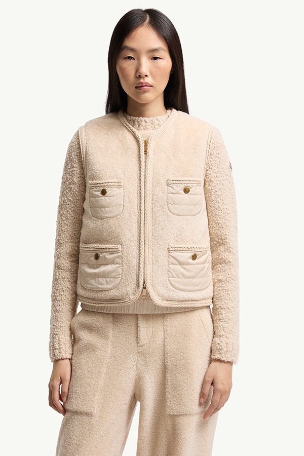 MONCLER ��󥯥졼�� ��ǥ����� �٥��� 093-1A00066-89AOF MIMOSAS VEST 050