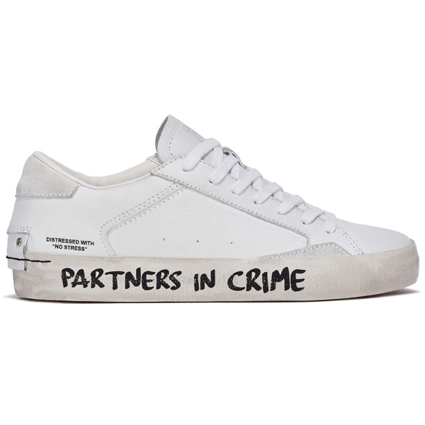 CRIME LONDON ǥ 塼 26001PP5  DISTRESSED  LADIES 10/WHITE