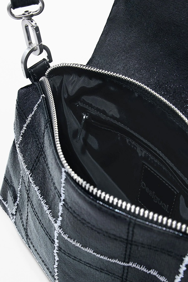 ��SALE 40%��DESIGUAL �ǥ������� �Хå� ��ǥ����� 25WAXA50 BAG_MAI-TAI NARON MINI FLAP BLACK 2000