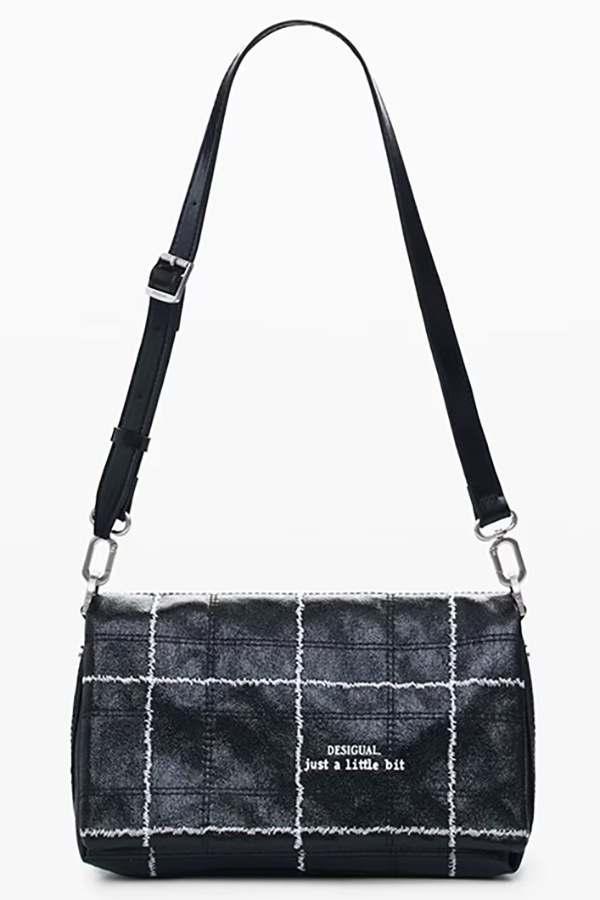��SALE 50%��DESIGUAL �ǥ������� ��ǥ����� �Хå� 25WAXA50 BAG_MAI-TAI NARON MINI FLAP BLACK 2000