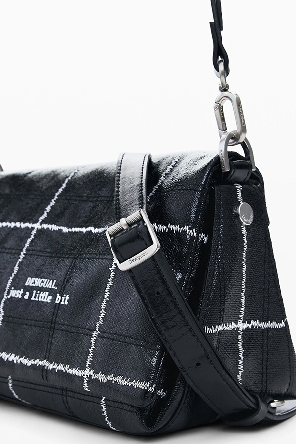 ��SALE 40%��DESIGUAL �ǥ������� �Хå� ��ǥ����� 25WAXA50 BAG_MAI-TAI NARON MINI FLAP BLACK 2000