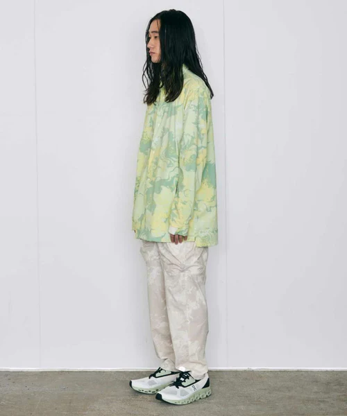 ��SALE 60%��alk phenix ���륯�ե��˥å��� ��� ����� EAM23IT13 Karu stretch shirts MIST GREEN