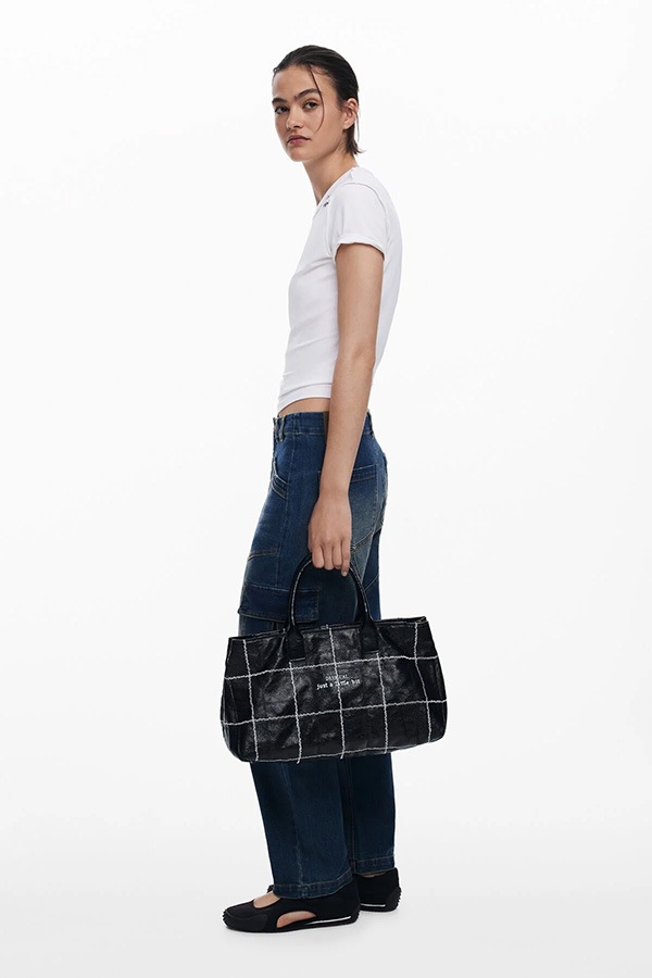 ��SALE 50%��DESIGUAL �ǥ������� �Хå� ��ǥ����� 25WAXA51 BAG_MAI-TAI BLACK 2000