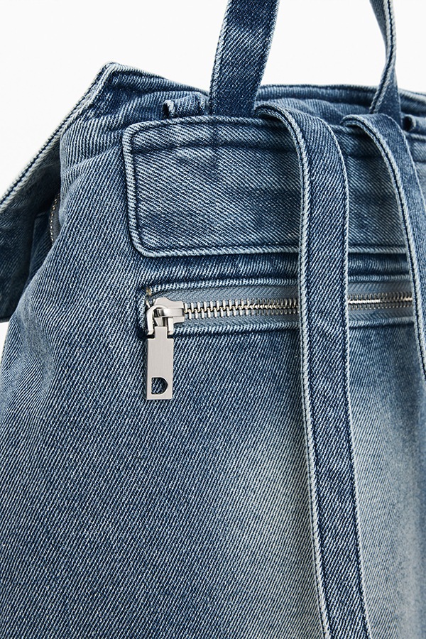 DESIGUAL �ǥ������� ��ǥ����� �Хå��ѥå� 26SAKD07 BACK_HALF LOGO DENIM LUENA MINI 5005