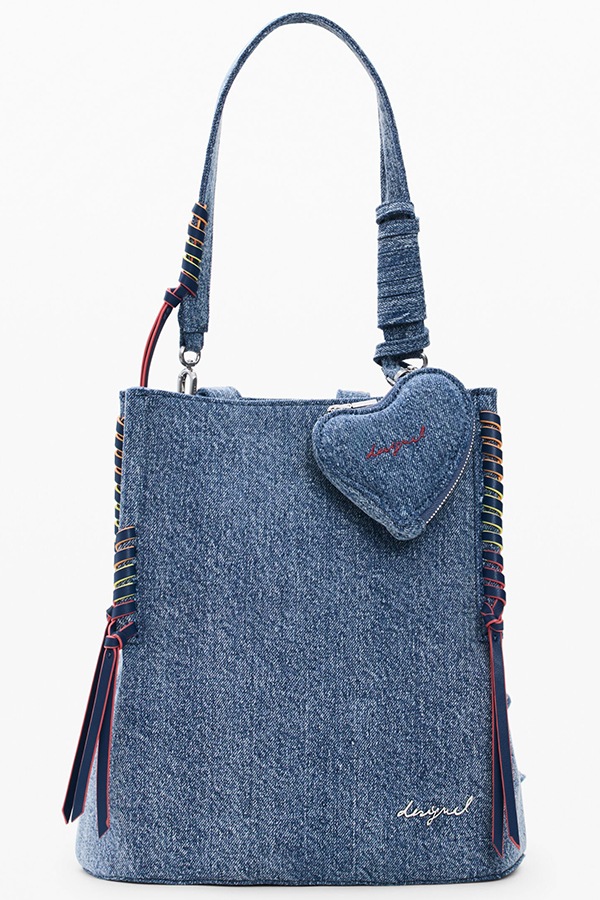 DESIGUAL �ǥ������� ��ǥ����� �Хå��ѥå� 26SAKD08 BACK_TORIO DENIM SUMY MINI SOFT 5005