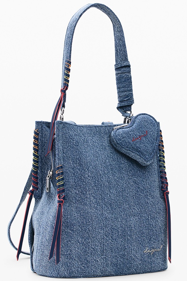 DESIGUAL �ǥ������� ��ǥ����� �Хå��ѥå� 26SAKD08 BACK_TORIO DENIM SUMY MINI SOFT 5005