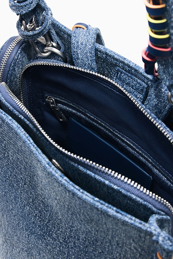 DESIGUAL �ǥ������� ��ǥ����� �Хå��ѥå� 26SAKD08 BACK_TORIO DENIM SUMY MINI SOFT 5005