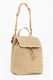 DESIGUAL �ǥ������� ��ǥ����� �Хå��ѥå� 26SAKO01 BACK_HALF LOGO RAFFIA LUENA MINI 1014